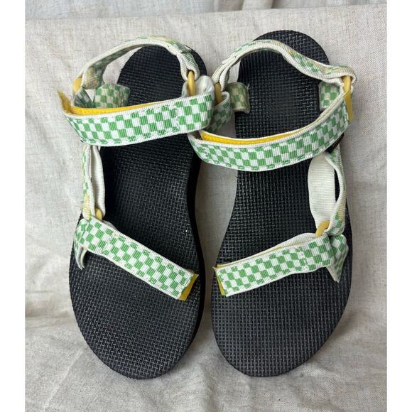 Teva Flatform Universal Sandals Picnic Slice Yarrow Size 9 - Picture 2 of 9